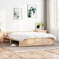 Miniatyrbilde 3 av 10: vidaXL Sengeramme heltre 150x200 cm King Size