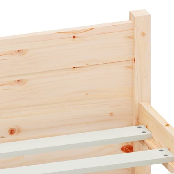 vidaXL Sengeramme heltre 150x200 cm King Size