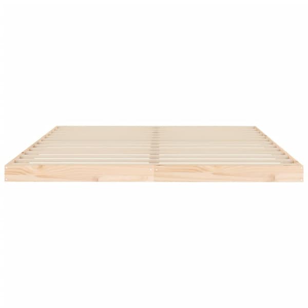 vidaXL Sengeramme 160x200 cm heltre furu