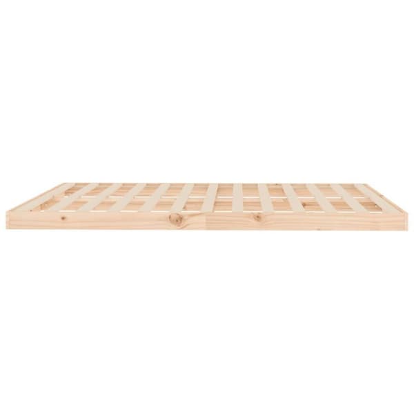 vidaXL Sengeramme 160x200 cm heltre furu