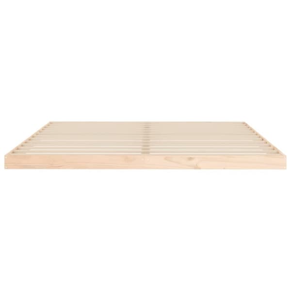 vidaXL Sängynrunko 180x200 cm Super King Size täysi mänty
