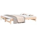 Pikkukuva 2 / 11: vidaXL Sohvasänky ulosvedettävä 2x (80x200) cm täysi mänty
