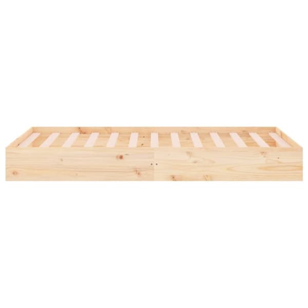 vidaXL sengeramme 90x200 cm massivt træ