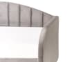 Miniatyrbild 8 av 10: Rullsäng Grå 90 x 200 cm Lamellbas Klädd Dagbädd Glamour Modern Barnrum Gästrum