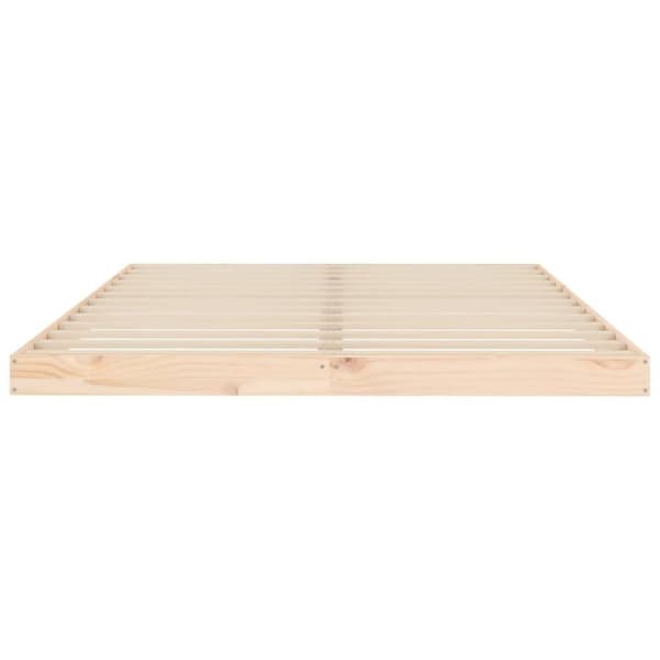 vidaXL Sengeramme 140x200 cm heltre furu