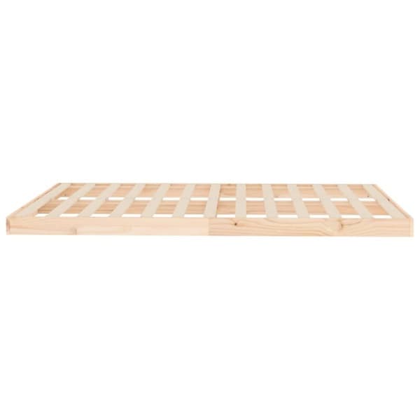 vidaXL Sengeramme 140x200 cm heltre furu