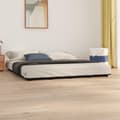 Miniatyrbilde 9 av 10: vidaXL Sengeramme svart 160x200 cm heltre furu