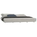 Miniatyrbilde 3 av 10: vidaXL Sengeramme hvit 200x200 cm heltre furu
