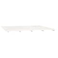 Miniatyrbilde 4 av 10: vidaXL Sengeramme hvit 200x200 cm heltre furu