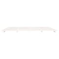 Miniatyrbilde 5 av 10: vidaXL Sengeramme hvit 200x200 cm heltre furu
