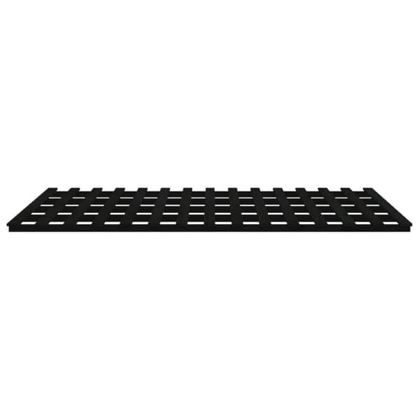 vidaXL sengeramme 160x200 cm massivt fyrretræ sort