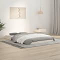 Miniatyrbilde 9 av 10: vidaXL Sengeramme hvit 120x190 cm 4FT Small Double heltre furu
