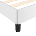 Miniatyrbild 7 av 10: vidaXL Sängram med huvudgavel utan madrass vit 180x200 cm