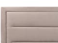 Miniatyrbilde 8 av 11: Seng med Oppbevaring Taupe Fløyel 140 x 200 cm Dobbeltseng Moderne Design Soverom