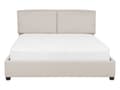 Miniatyrbillede 4 af 11: Seng Beige Polyester 140 x 200 cm Vandseng Moderne Blød Polstret Trekvart Seng Polstret Sengegavl Soveværelse Inspiration Kvalitetsseng