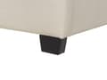 Miniatyrbillede 8 af 11: Seng Beige Polyester 140 x 200 cm Vandseng Moderne Blød Polstret Trekvart Seng Polstret Sengegavl Soveværelse Inspiration Kvalitetsseng