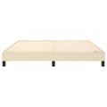 Miniatyrbillede 5 af 9: vidaXL sengeramme 180x200 cm stof cremefarvet