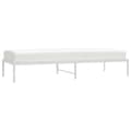 Miniatyrbilde 3 av 7: vidaXL Sengeramme i metall hvit 80x200 cm
