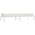 Miniatyrbilde 3 av 7: vidaXL Sengeramme i metall hvit 75x190 cm