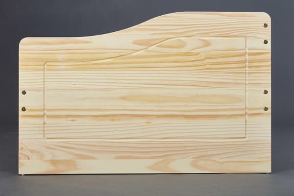 Leonie23 seng 90x200cm med 1 uttrekkbar seng natur.