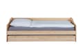 Miniatyrbilde 5 av 8: Leonie23 seng 90x200cm med 1 uttrekkbar seng natur.