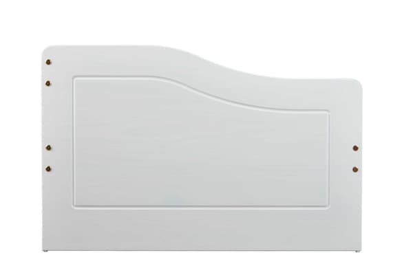 Leonie23 seng 90x200cm med 1 uttrekkbar seng hvit.