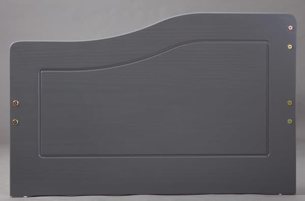 Leonie23 seng 90x200cm med 1 uttrekkbar seng grå.