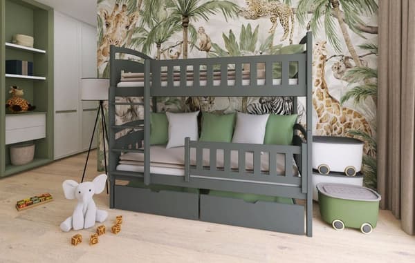 Køjeseng Lana Med Opbevaringskasse 180x80cm  træ