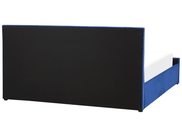 Seng Dobbeltseng Rosa Fløyel 180 x 200 cm Oppbevaring med lamellbunn Sengegavl Hodegavl