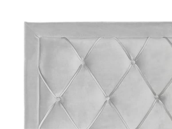 Seng Lysegrå Velour 160 x 200 cm Moderne To Mands Seng med Opbevaring Dobbeltseng Sengeramme med Skuffer på Hjul Retro Design