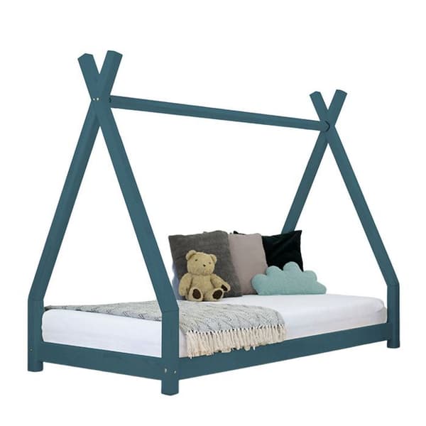 NAKANA barnsäng 90 x 180 bensingrön