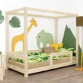 Miniatyrbild 2 av 4: Lit cabane enfant BUNKY 80 x 160