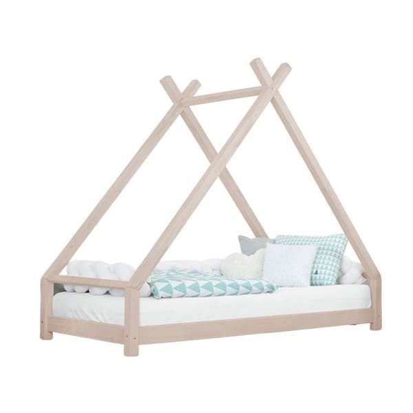 TAHUKA tipi-säng för barn 120 x 180 beige
