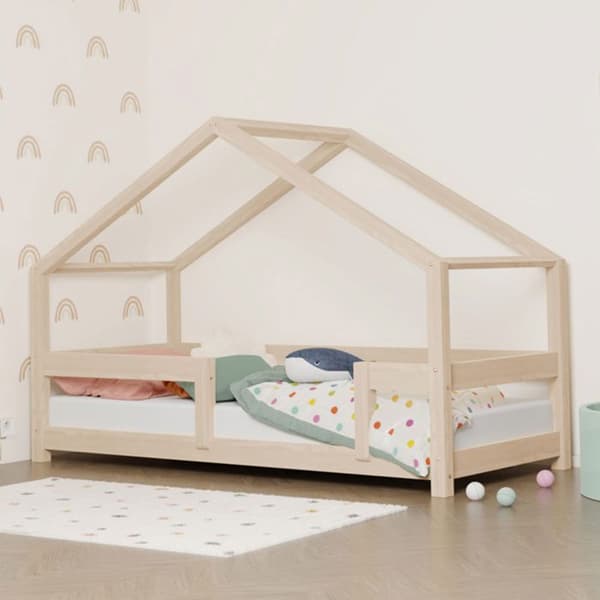LUCKY barnhyttsäng 80 x 160 beige