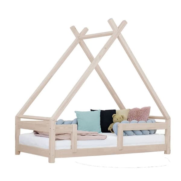TAHUKA barnhyttsäng 80 x 180 beige
