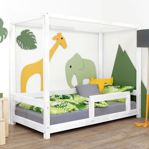 BUNKY barnhyttsäng 80 x 160 vit