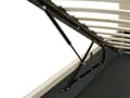 Miniatyrbillede 8 af 11: Seng beige Polyester 160 x 200 cm Moderne Dobbeltseng med Opbevaring Polstret Sengegavl Design til Soveværelse Indretning