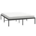 Miniatyrbillede 3 af 8: vidaXL sengeramme 140x200 cm metal sort