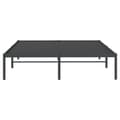 Miniatyrbillede 5 af 8: vidaXL sengeramme 140x200 cm metal sort