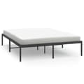 Miniatyrbillede 1 af 8: vidaXL sengeramme 140x200 cm metal sort
