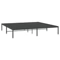 Miniatyrbillede 4 af 8: vidaXL sengeramme 200x200 cm metal sort