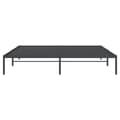 Miniatyrbillede 5 af 8: vidaXL sengeramme 200x200 cm metal sort