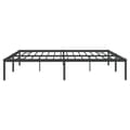 Miniatyrbillede 6 af 8: vidaXL sengeramme 200x200 cm metal sort