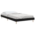 Miniatyrbilde 5 av 9: vidaXL Sengeramme svart 100x200 cm konstruert tre