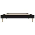 Miniatyrbilde 6 av 9: vidaXL Sengeramme svart 100x200 cm konstruert tre