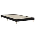 Miniatyrbilde 3 av 9: vidaXL Sengeramme svart 90x200 cm konstruert tre