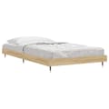 Miniatyrbilde 4 av 9: vidaXL Sengeramme sonoma eik 100x200 cm konstruert tre