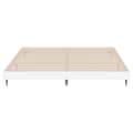 Miniatyrbilde 7 av 11: vidaXL Sengeramme hvit 120x200 cm konstruert tre