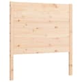 Miniatyrbilde 8 av 11: vidaXL Sengeramme med hodegavl 3FT single heltre