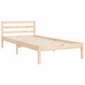 Miniatyrbilde 9 av 11: vidaXL Sengeramme med hodegavl 90x200 cm heltre